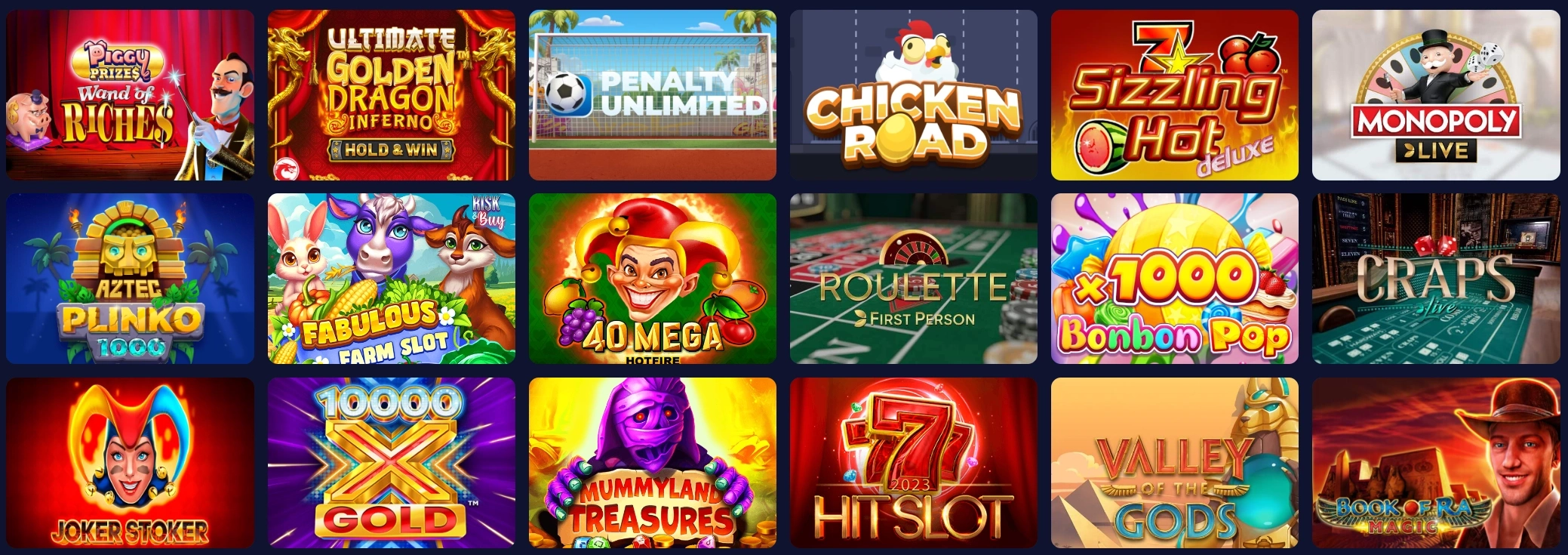 Orionsbet Casino Slotit